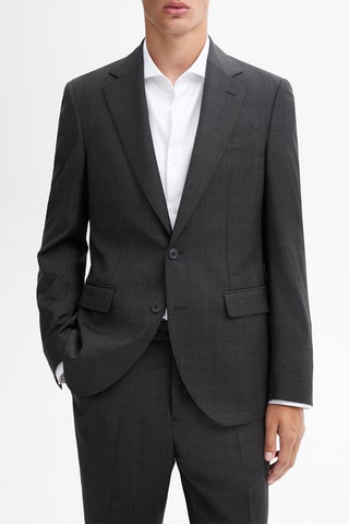 Veste en laine - Anthracite