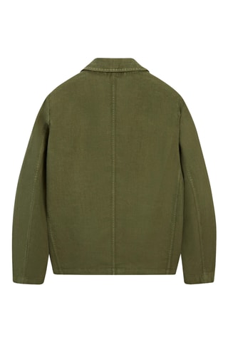 Surchemise en lin - Vert