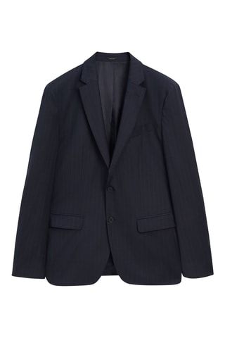 Veste en laine - Bleu marine