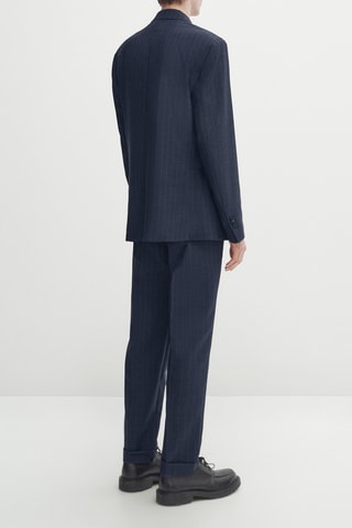 Veste en laine - Bleu marine