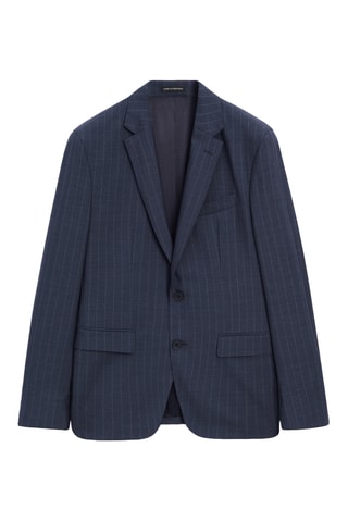 Veste en laine - Bleu marine