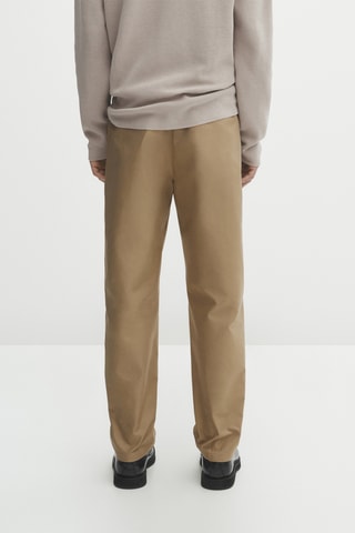Pantalon relaxed - Beige