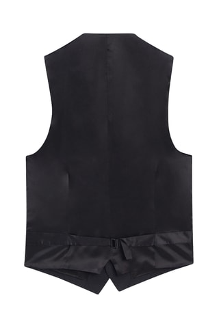 Gilet de costume en laine - Bleu marine