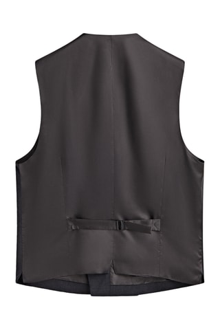 Gilet de costume en laine - Anthracite