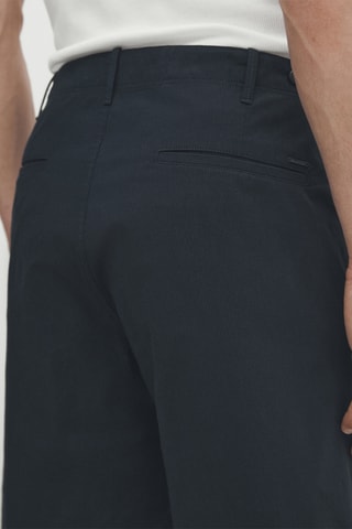 Bermuda en laine - Bleu marine