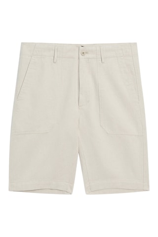 Bermuda en laine - Ecru