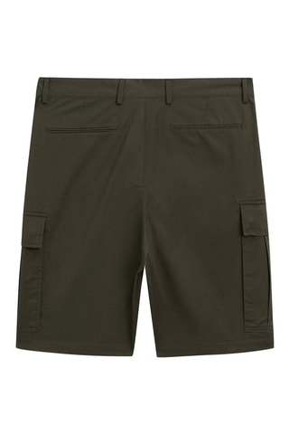 Bermudas em lã - Caqui