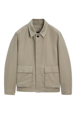 Veste en lin - Kaki