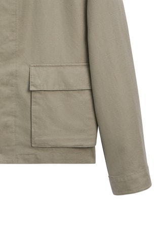 Veste en lin - Kaki