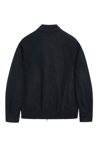 Veste en lin - Bleu marine
