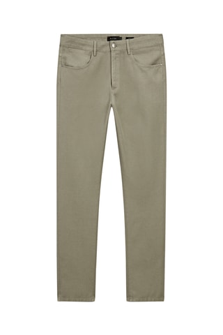 Pantalon en lin - Kaki