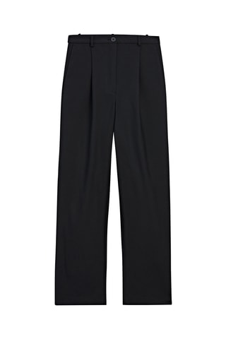 Calças wide legs - Preto