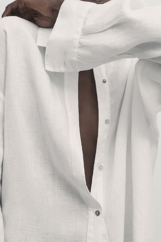 Camisa em linho - Branco