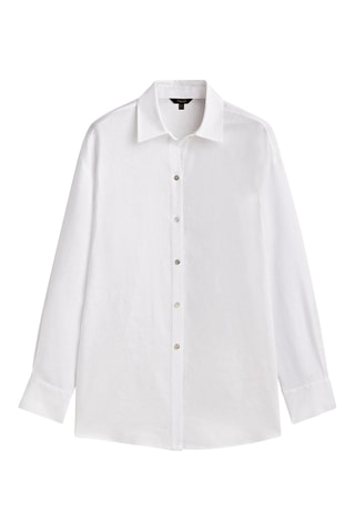 Camisa em linho - Branco