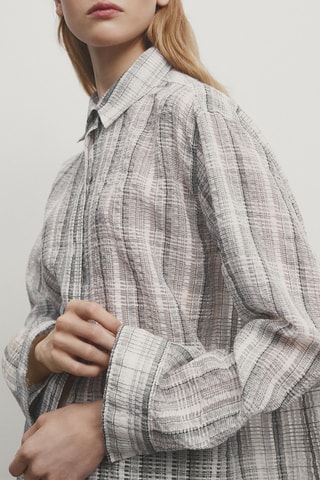 Blusa - Cinzento