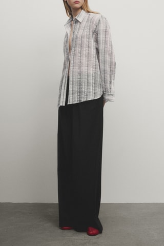 Blusa - Cinzento