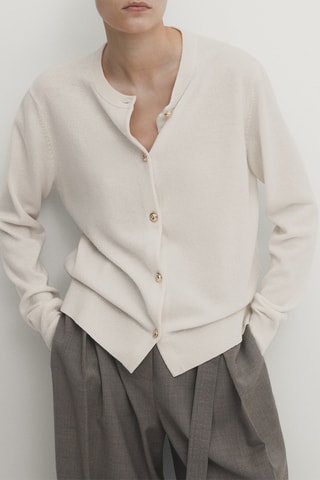 Gilet en laine - Ecru