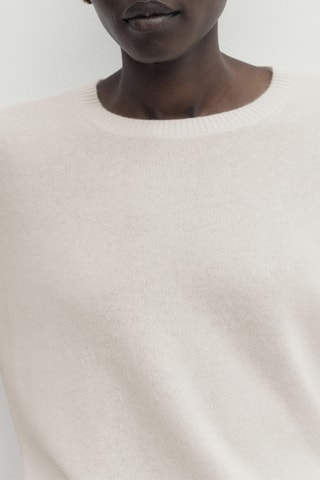 Pull en cachemire - Ecru