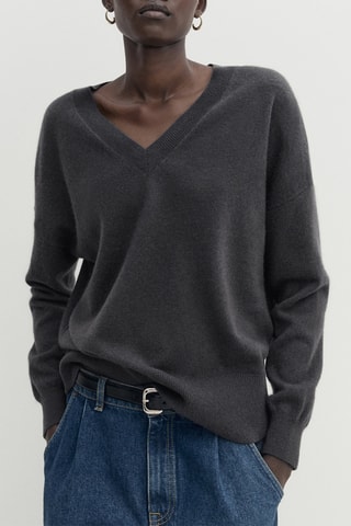 Pull en cachemire - Anthracite