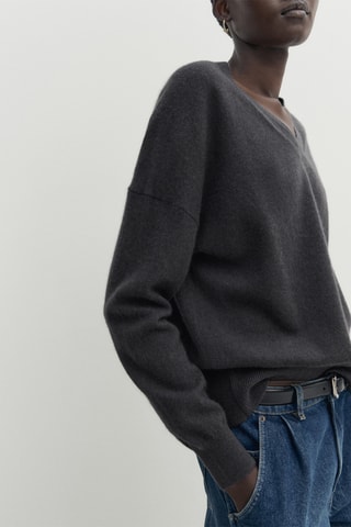 Pull en cachemire - Anthracite