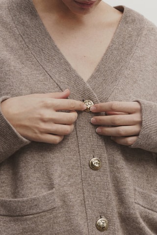 Gilet en laine - Taupe