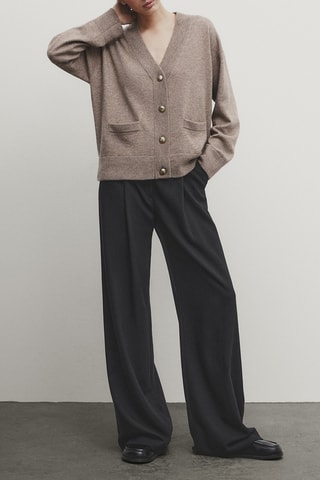Gilet en laine - Taupe