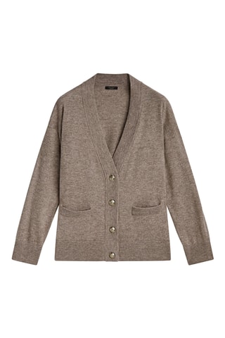 Gilet en laine - Taupe