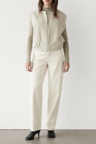 Gilet sans manches - Beige