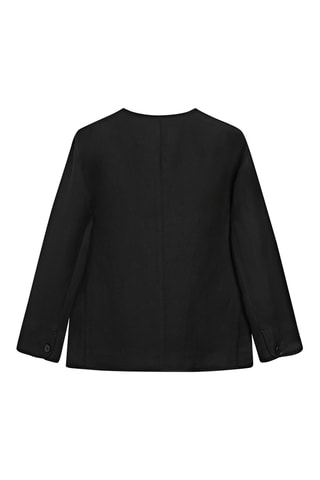 Veste en lin - Noir