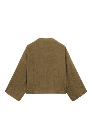 Veste en lin - Kaki