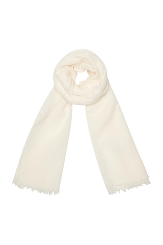 Foulard en laine - Blanc