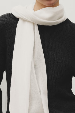 Foulard en laine - Blanc
