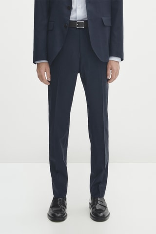 Pantalon de costume - Bleu marine