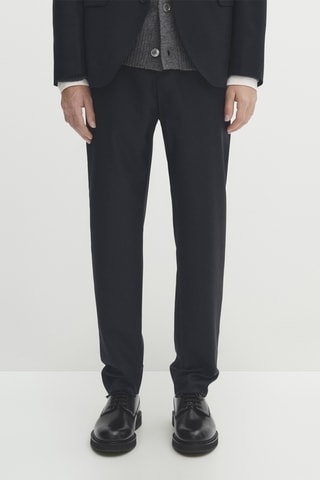 Pantalon de costume - Bleu marine