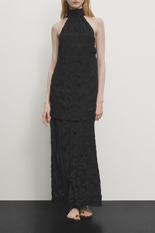 Vestido comprido - Preto
