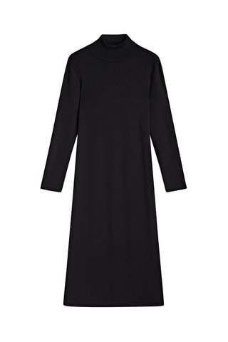 Vestido direito - Preto
