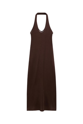 Vestido comprido - Castanho