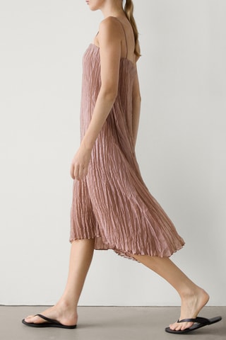 Vestido direito - Rosa