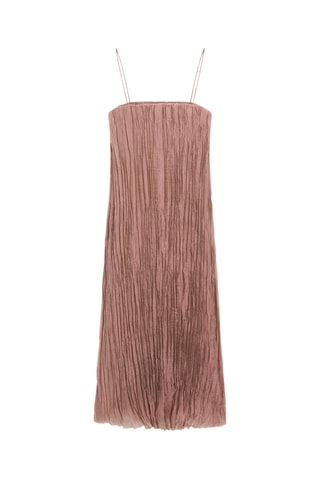 Vestido direito - Rosa