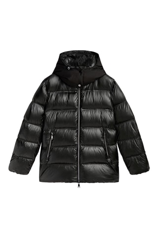 Doudoune à capuche - Noir