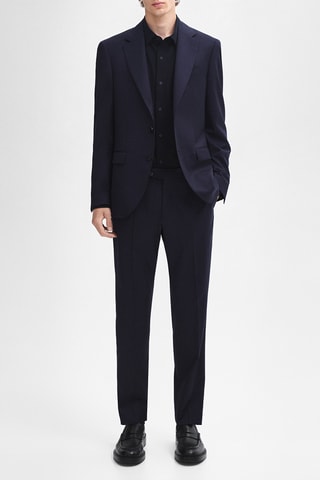 Pantalon de costume - Bleu marine