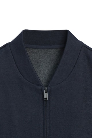 Veste en laine - Bleu marine