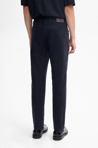 Pantalon en velours - Bleu marine