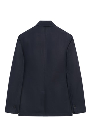 Veste de costume en laine - Bleu marine