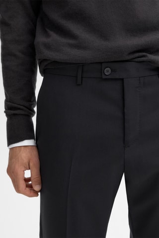 Pantalon de costume en laine - Noir