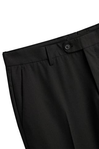 Pantalon de costume en laine - Noir