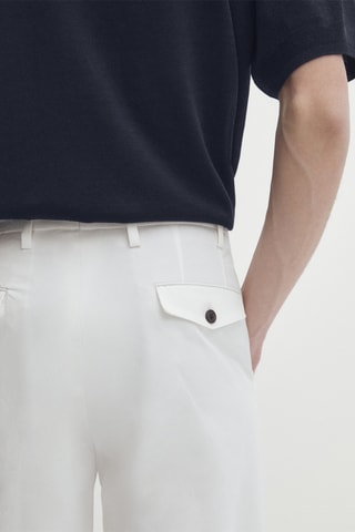 Pantalon de costume - Blanc
