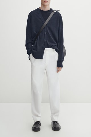 Pantalon de costume - Blanc