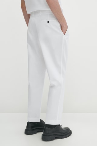 Chino droit - Blanc