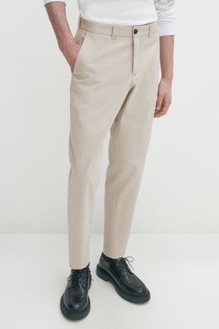 Chino droit - Beige